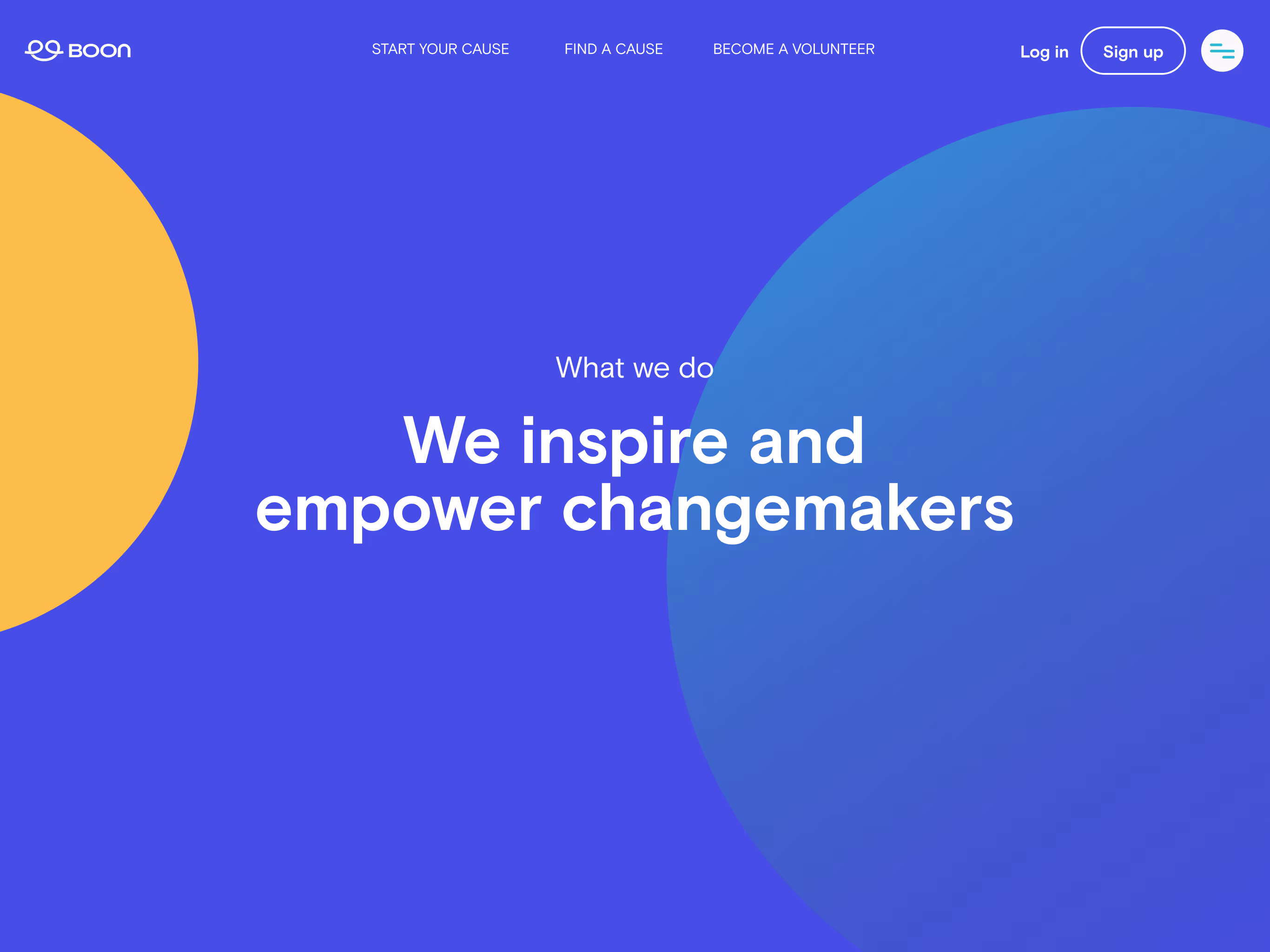 Boon — Launching a Website for a Non-Profit Platform