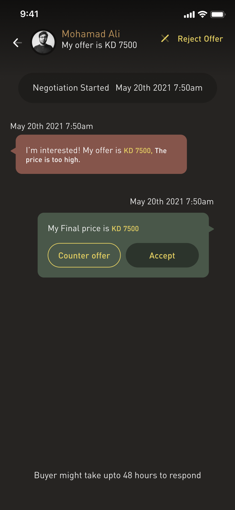 GMT24 — Price Negotiation