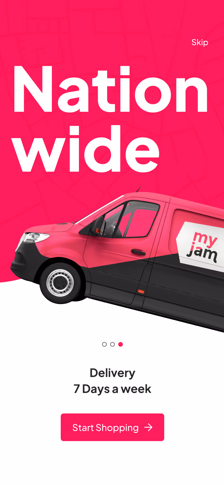 MyJam — Designing a Mobile App for an E-Grocery Store