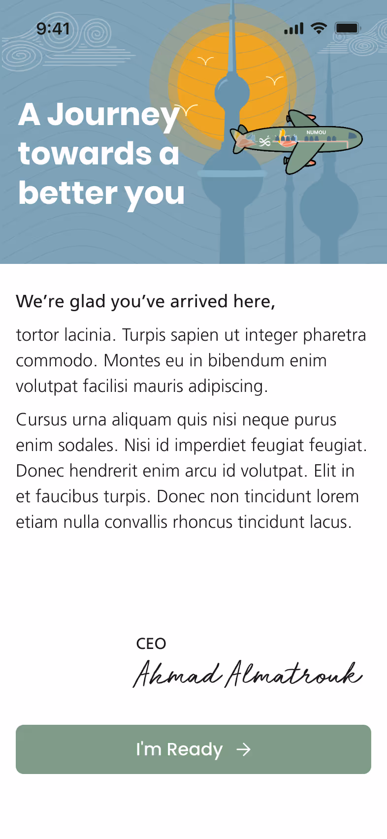 Numou — Designing a Mobile App for a Health-Concious Meal Subscription Service