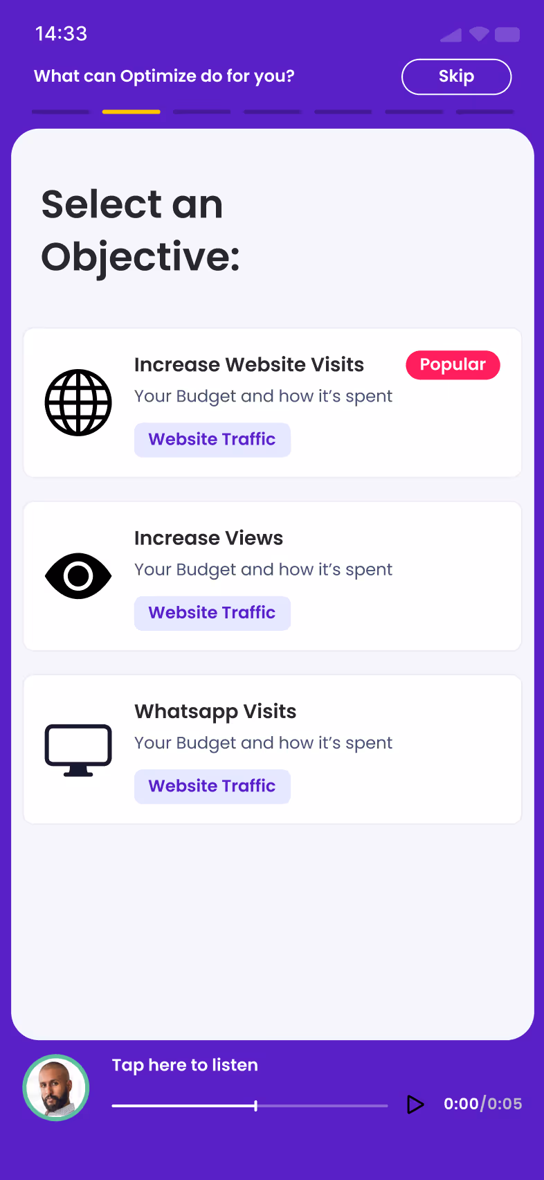 OptimizeApp — Demo