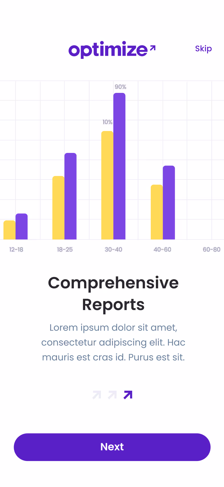 OptimizeApp — Onboarding